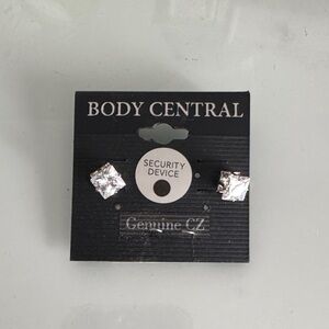 Body Central Sparkling Silver Stud Earrings